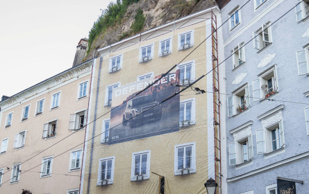 Land Rover auf der Gigawall