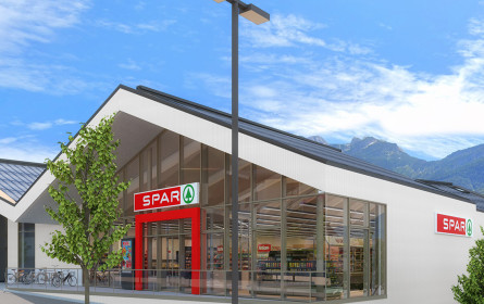 Spar-Neubau in Golling vor Eröffnung