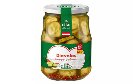 „Diavolos”: efko bringt feurig-süße Gurkenräder