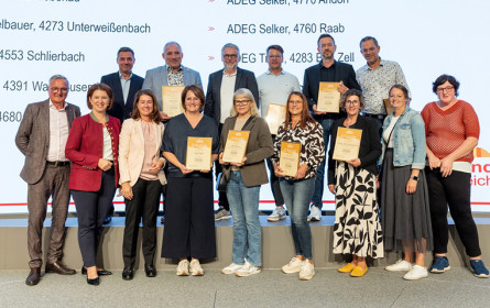14 Adeg-Märkte für gelebte Regionalität ausgezeichnet