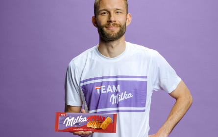 Milka trifft Biscoff  im großen Format