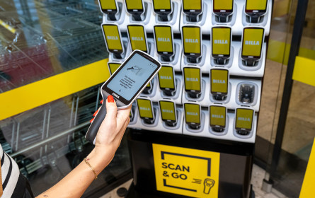 Billa: Premiere  für Handscanner