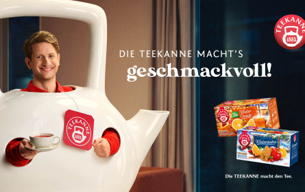 Teekanne und DDB Wien starten erste gemeinsame Kampagne