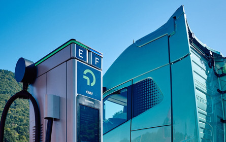 Hochleistungsladen für E-Lkw und PKW an der Brennerroute in Österreich