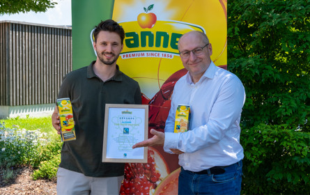 Pfanner und Fairtrade feiern 25 Jahre Partnerschaft
