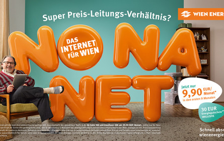 Wien Energie und DMB. starten „Nonanet!“-Kampagne für neue Internet-Tarife