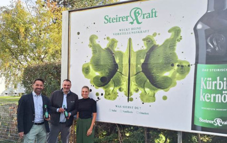 Steirerkraft setzt auf Kernöl-Kleckse