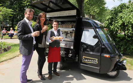 Espressomobil bringt Matcha auf drei Rädern auf die Straße