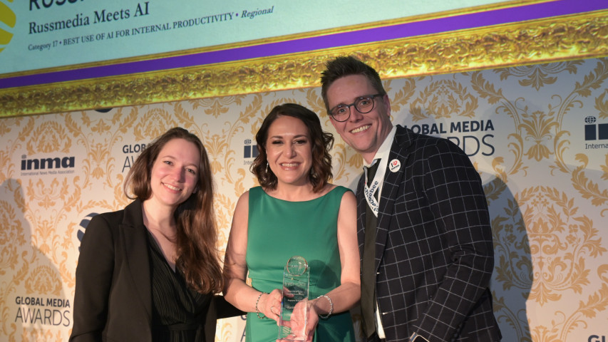Russmedia glänzt bei Global Media Awards