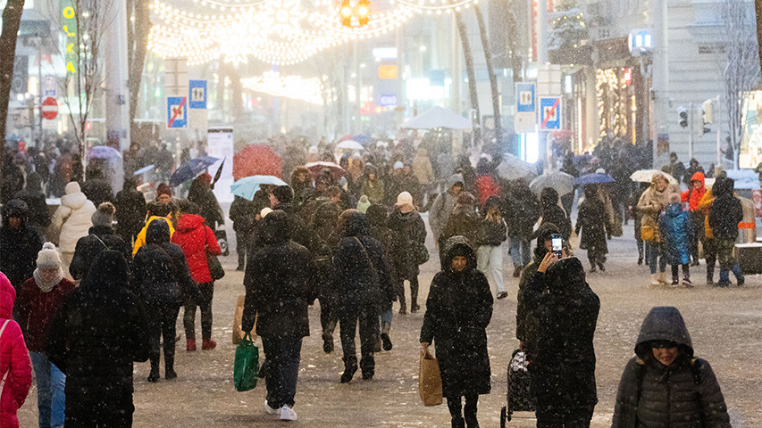 Weihnachtsgeschäft läuft in Österreich deutlich besser als in Deutschland