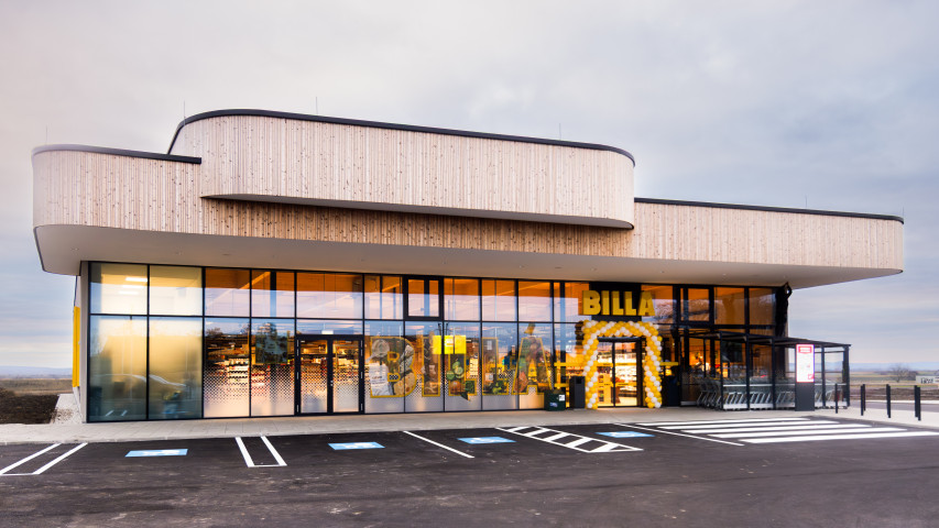 Neuer Billa-Markt im Betriebsgebiet Guntersdorf eröffnet