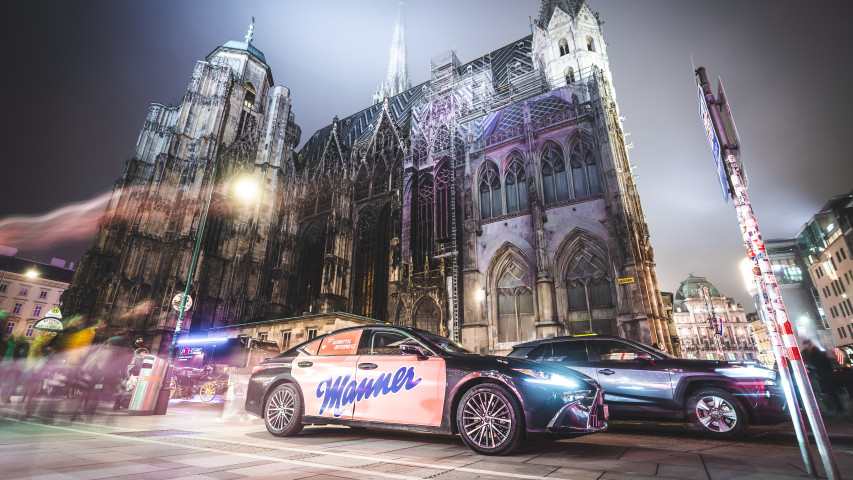 Manner setzt auf Glow Wraps