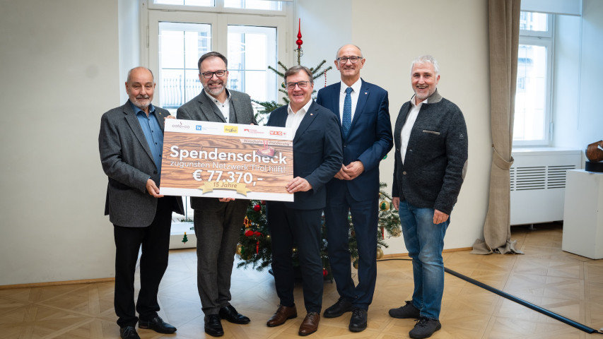 café+co Wirtschaftswanderung sammelte 77.370 Euro für den guten Zweck