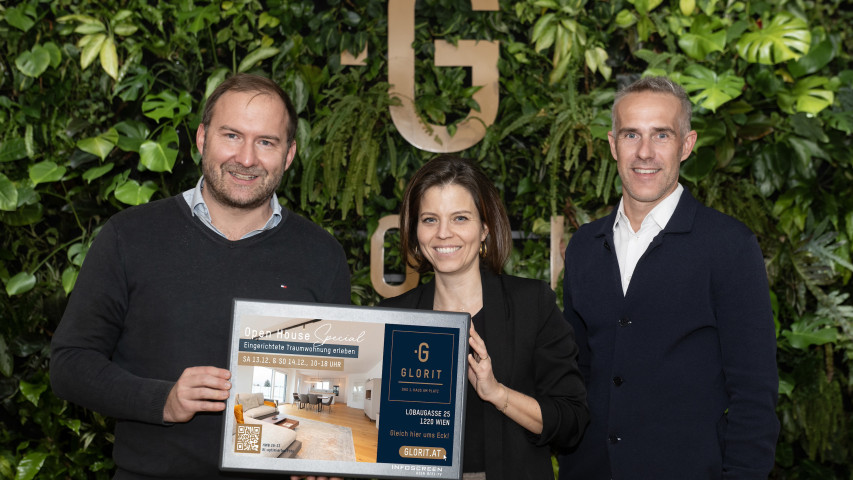 Wohnbau mit LBA von Infoscreen.