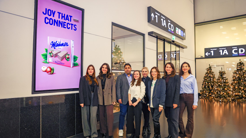 Programmatisches DOOH am Flughafen Wien