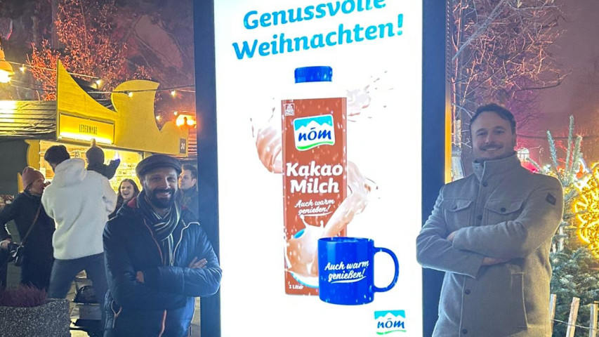 Monitorwerbung startet DOOH auf Weihnachtsmärkten