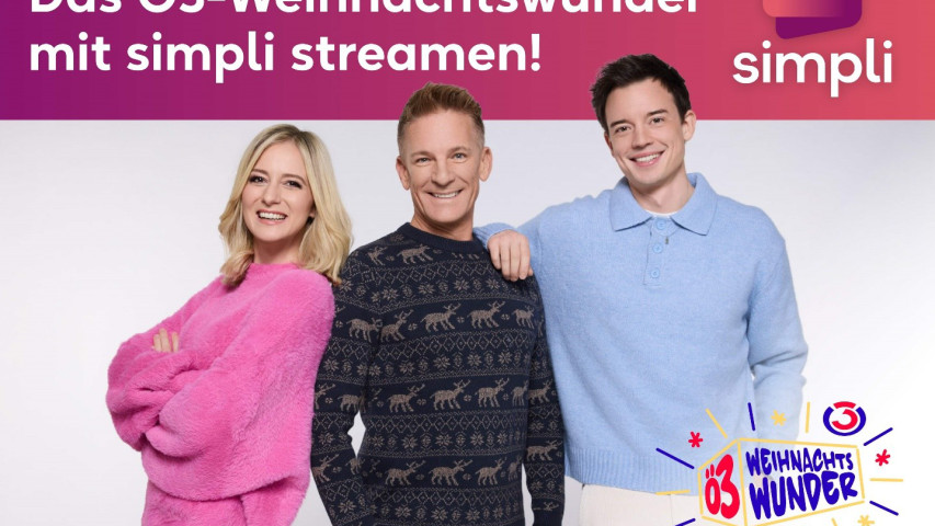 simpli streamt live Ö3-Weihnachtswunder