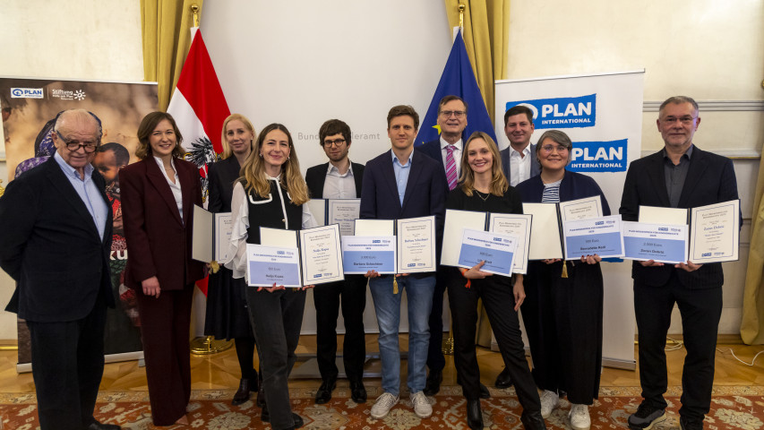 Ehrung für Beiträge zu Kinderrechten