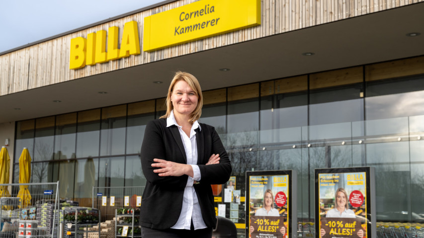 Erste externe Billa-Kauffrau übernimmt Markt in Pöttsching
