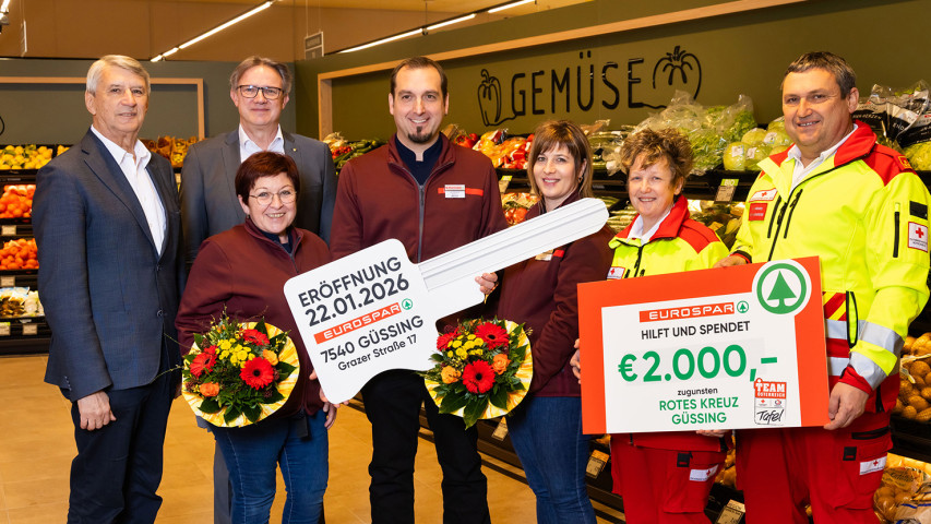 Größerer Eurospar in Güssing eröffnet