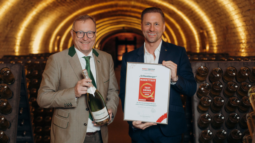 Schlumberger erneut stärkste Sektmarke im Market Markttest