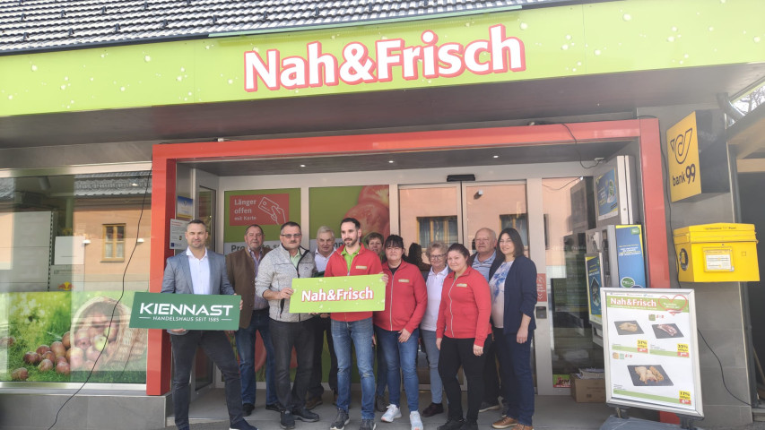 Nah&Frisch eröffnet Hybridmarkt in Pfaffenschlag
