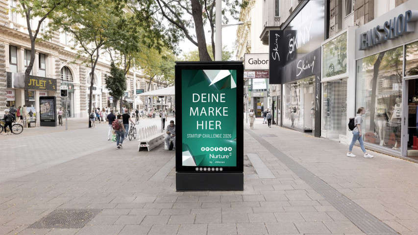 Große Bühne für junge Marken: Gewista vergibt 30.000 € Digitalbudget an Startups in Österreich