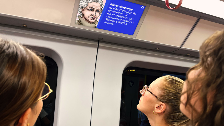 Infoscreen würdigt Pionierinnen