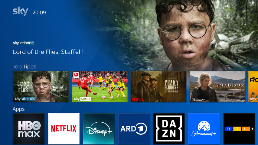 HBO Max über Sky Stream verfügbar