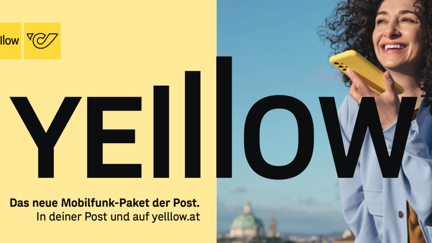 Yelllow: Neue Mobilfunkmarke der Post wird mit 360°-Kampagne begleitet