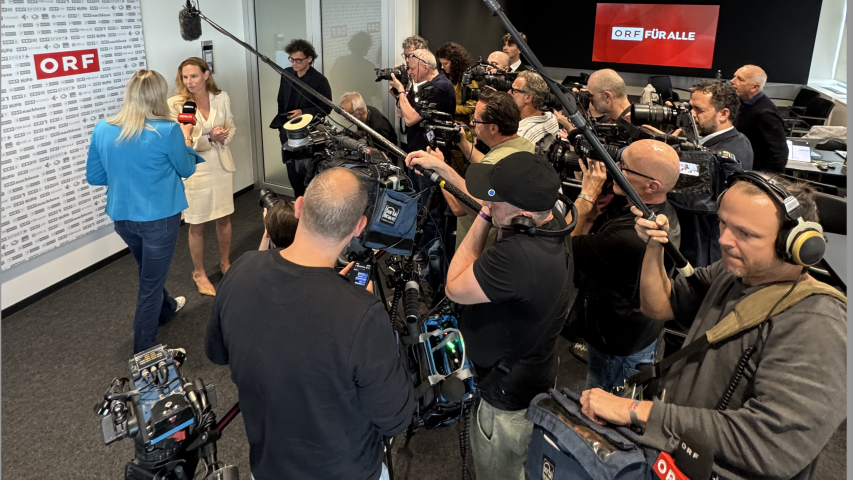 ORF Wahl deutlich länger als erwartet