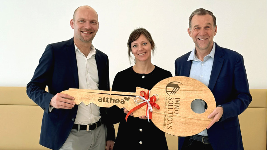 Schlüsselübergabe