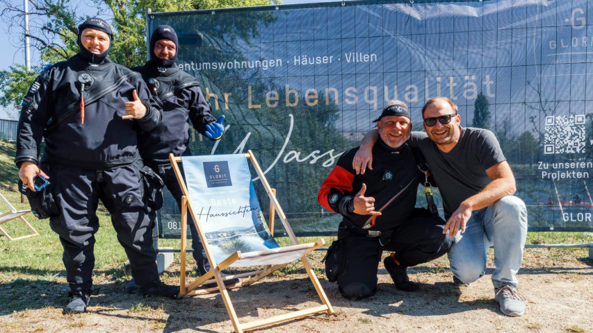Alte Donau wieder sauber