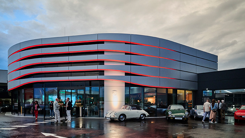 Neues Porsche Zentrum Oberösterreich hebt Markenerlebnis auf neue Stufe