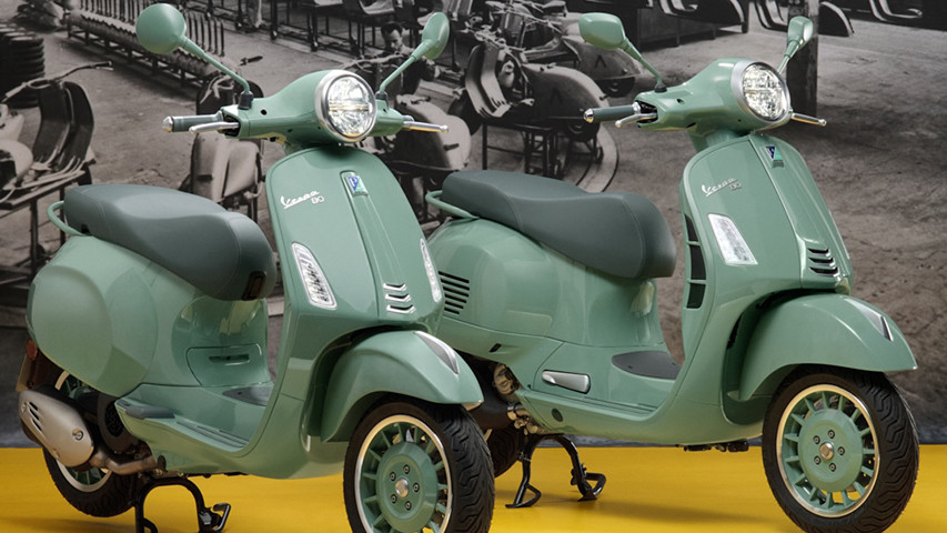 Vespa-Sondermodelle zum runden Roller-Jubiläum