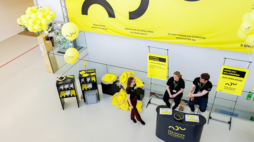 New Design University Privatuniversität: Open House 2026