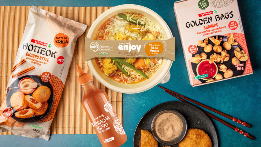 Taste of Asia: Spar erweitert asiatisches Sortiment auf 100 Produkte