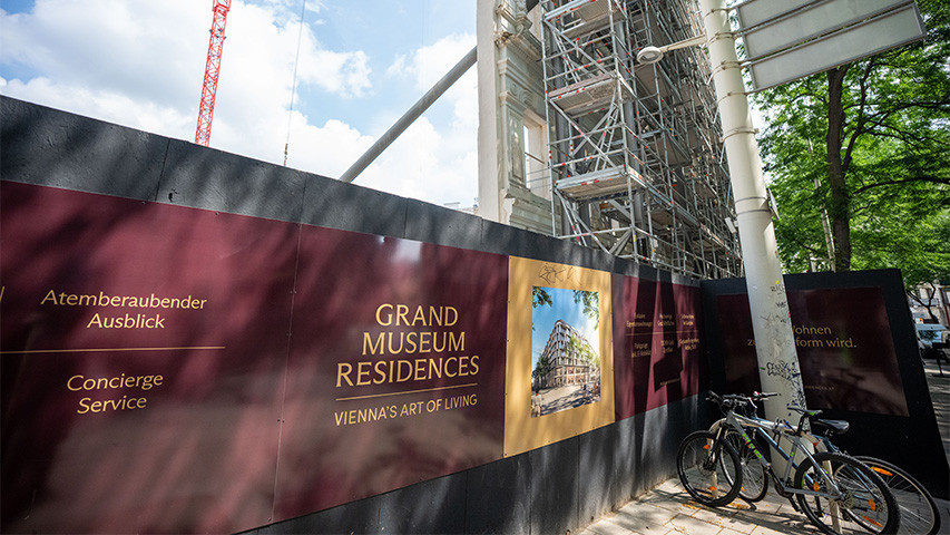 Geschäftsquartier soll rund 12.000 Quadratmeter umfassen: Signa-Projekt Lamarr wird zu "Grand Museum Residences"