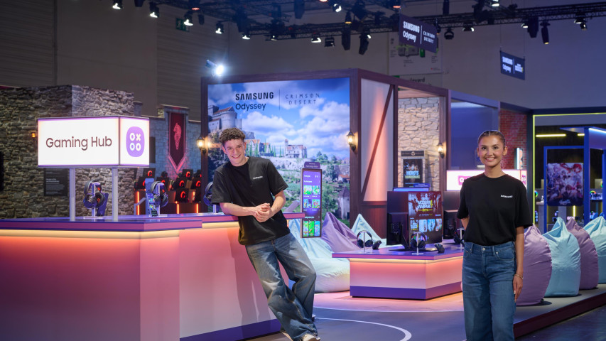 Samsung präsentiert Gaming-Portfolio auf der Gamescom 2026