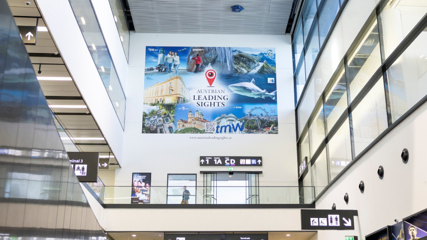 Austrian Leading Sights präsentiert sich mit neuer Markenpräsenz am Flughafen Wien