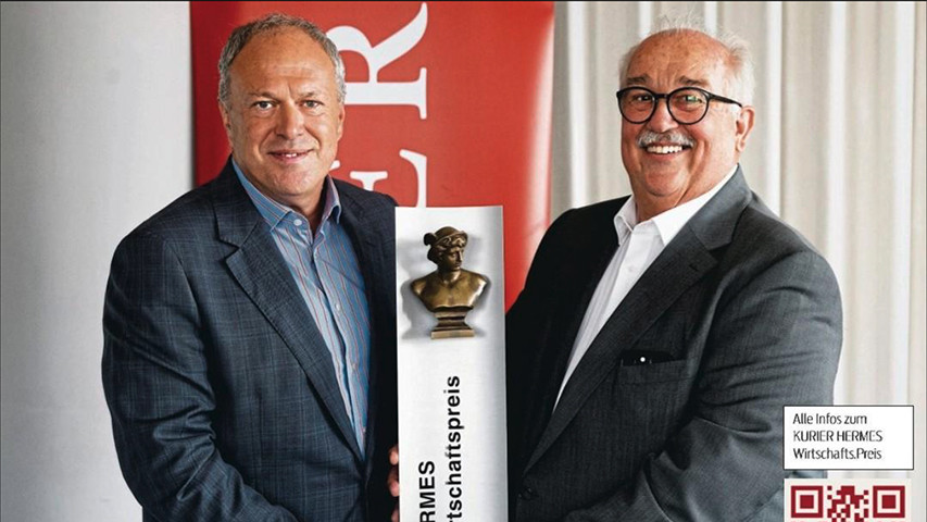 Kurier Hermes Wirtschaftspreis 2026: Einreichphase läuft