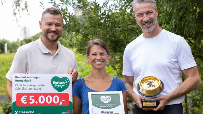 Fressnapf zeichnet Tierschutzprojekt Chüücha aus