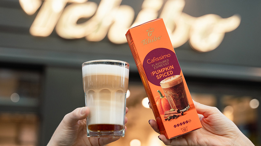 Tchibo startet mit neuen Kaffeespezialitäten in den Herbst