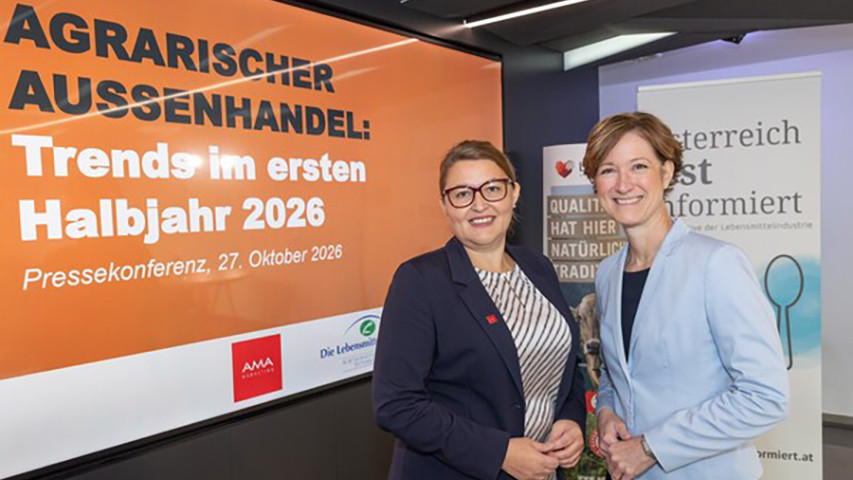 Österreichs Agrarexporte behaupten sich auf internationalen Märkten