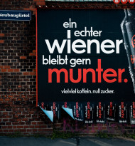 fritz-kola: Ein echter Wiener bleibt gern munter