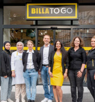 Billa To Go in der Taborstraße: Neuer Hotspot für Convenience und schnelle Küche