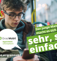 Appsichtlich einfach – Die GrazMobil-App