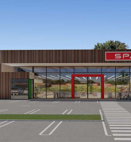 Eröffnung im Frühjahr 2025: Spar baut neue Filiale für Höchst