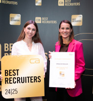 Best Recruiters 2024/25: dm drogerie markt auf Platz 1