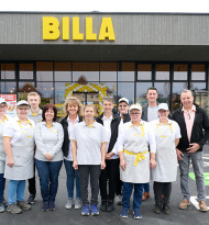 Neue Billa Filiale in Persenbeug